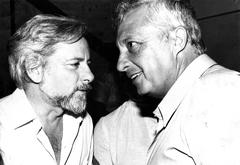 With Ariel Sharon, 1981